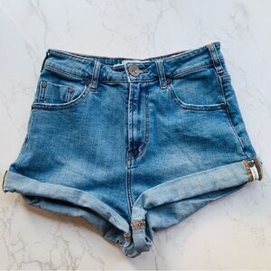 One Teaspoon Bandits High Waist Denim Shorts | Size 26